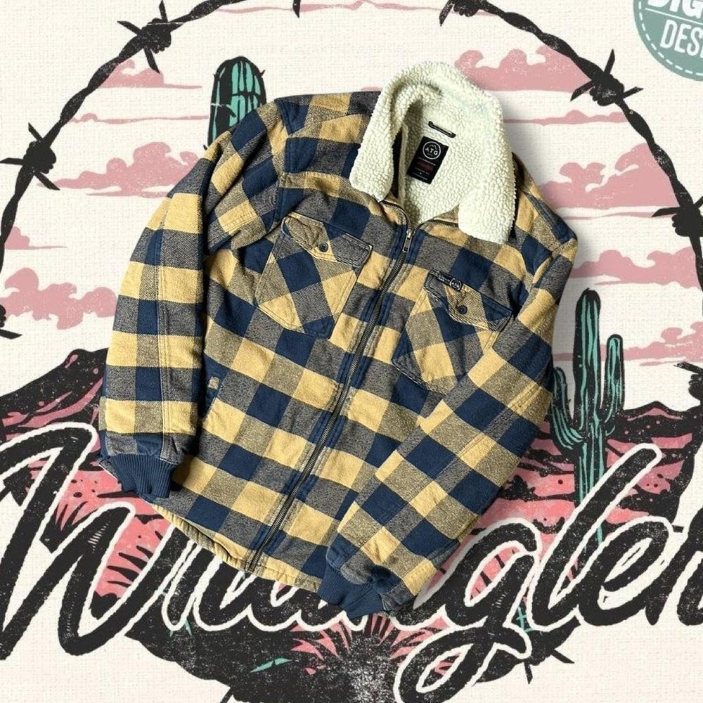 Wrangler ATG Sherpa Flannel Jacket